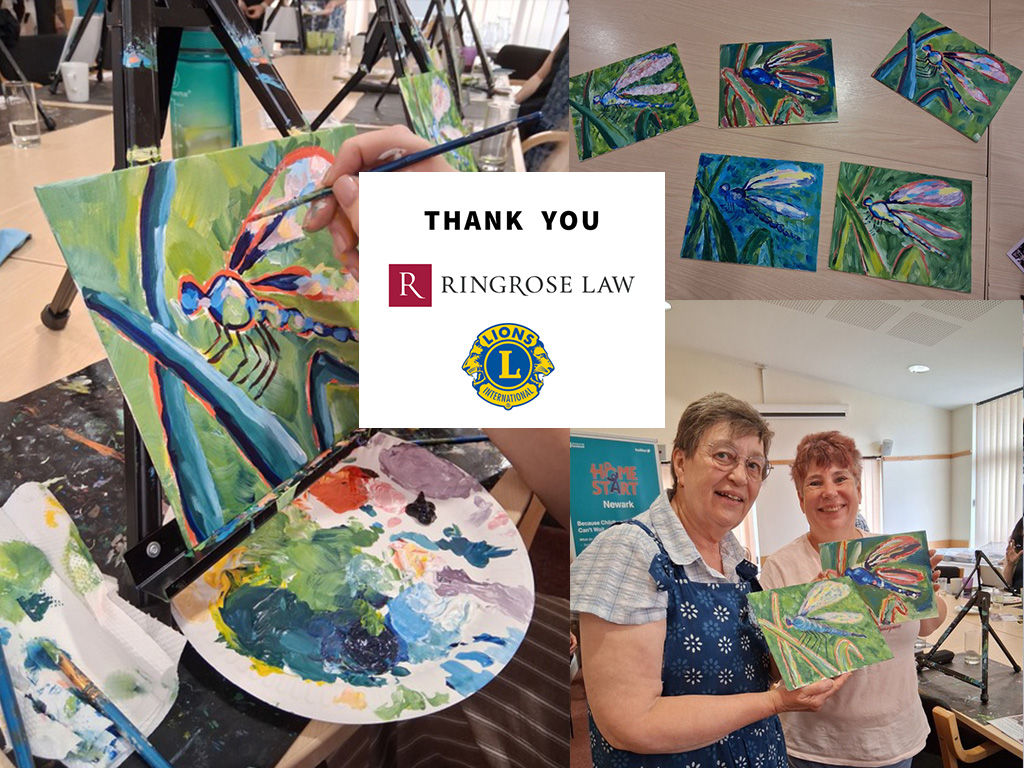 A Huge Thank You to Ringrose Law and Southwell Lions Group for sponsoring our Volunteer Treat day!